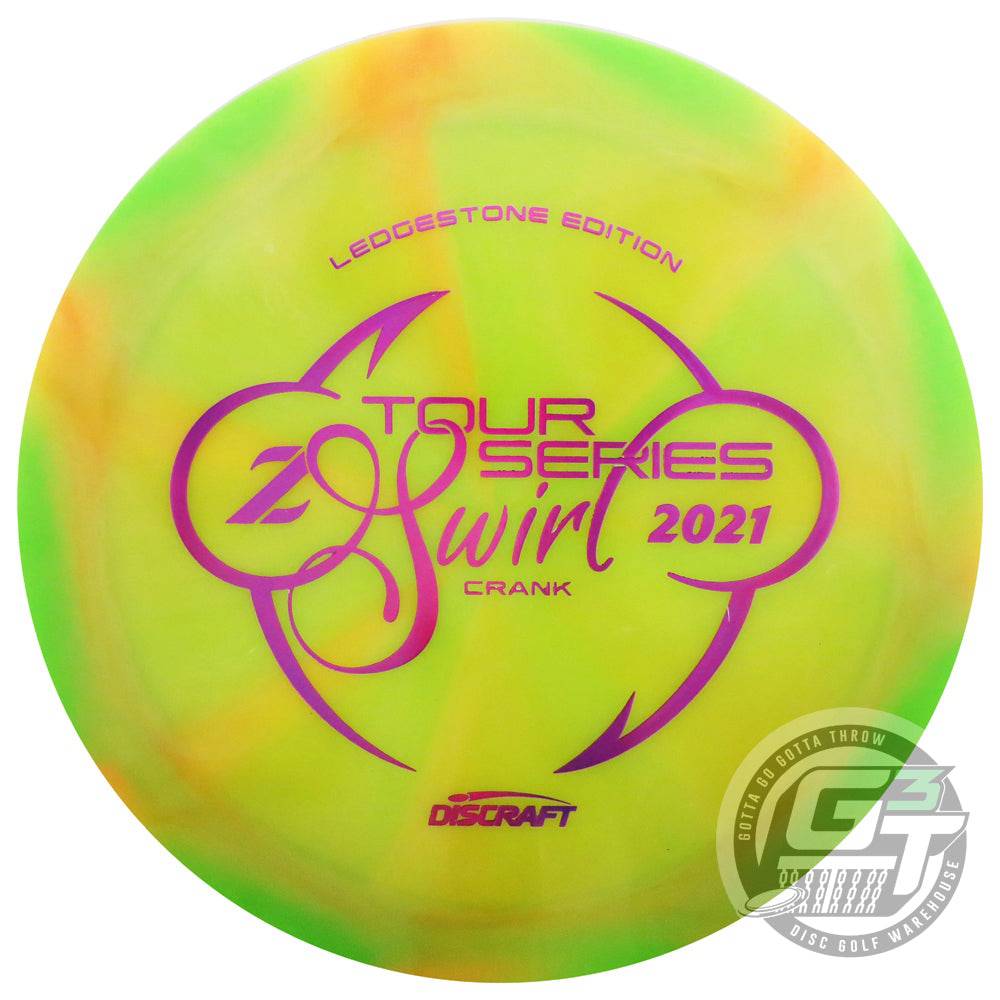 Discraft Golf Disc Discraft Limited Edition 2021 Ledgestone Open Tour Series Z Swirl Crank Distance Driver Golf Disc