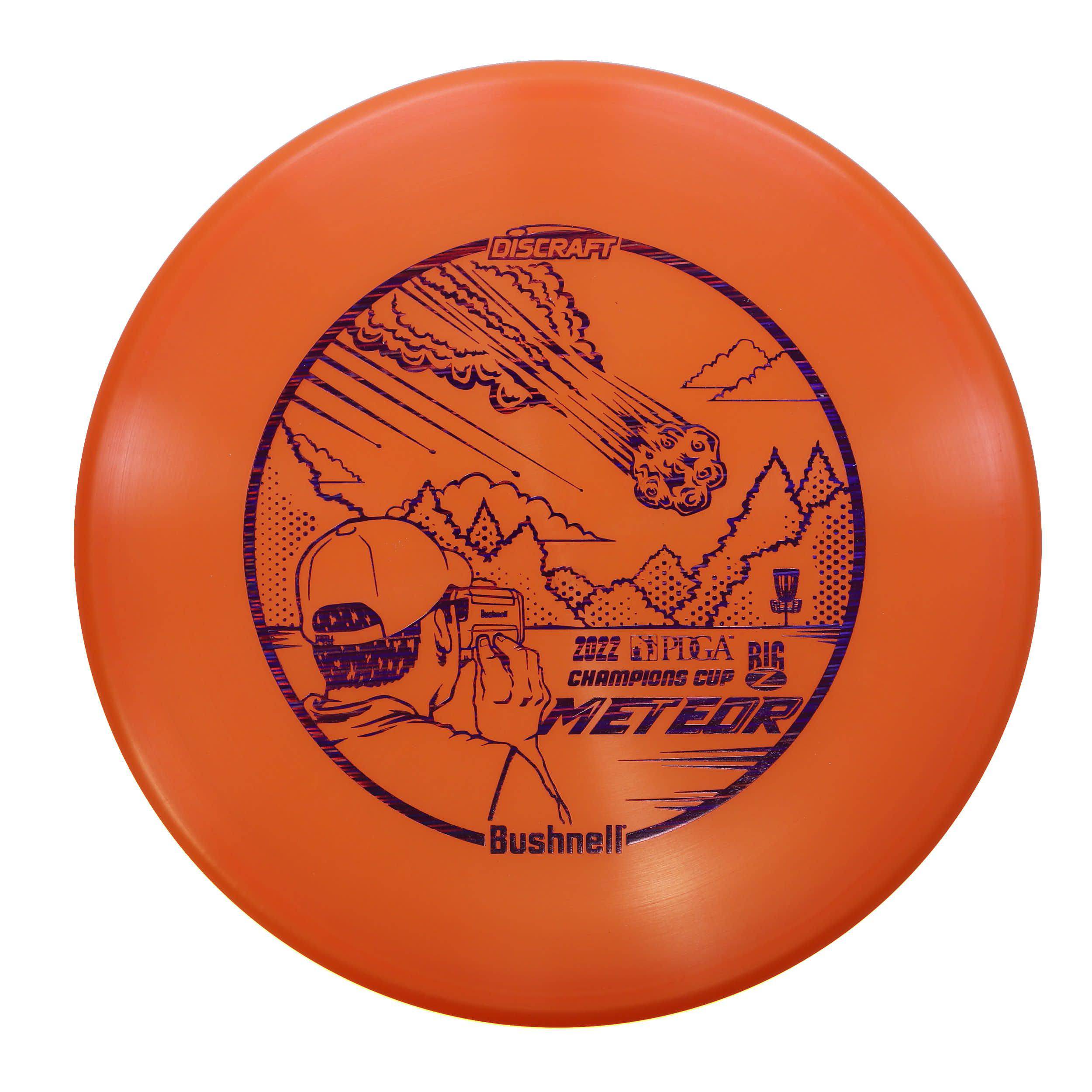 Discraft Golf Disc Discraft Limited Edition 2022 Champions Cup Bushnell Big Z Meteor Midrange Golf Disc