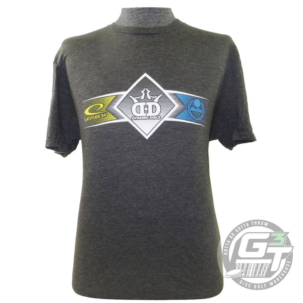 Dynamic Discs Apparel Dynamic Discs Banner Trilogy Challenge Short Sleeve Disc Golf T-Shirt