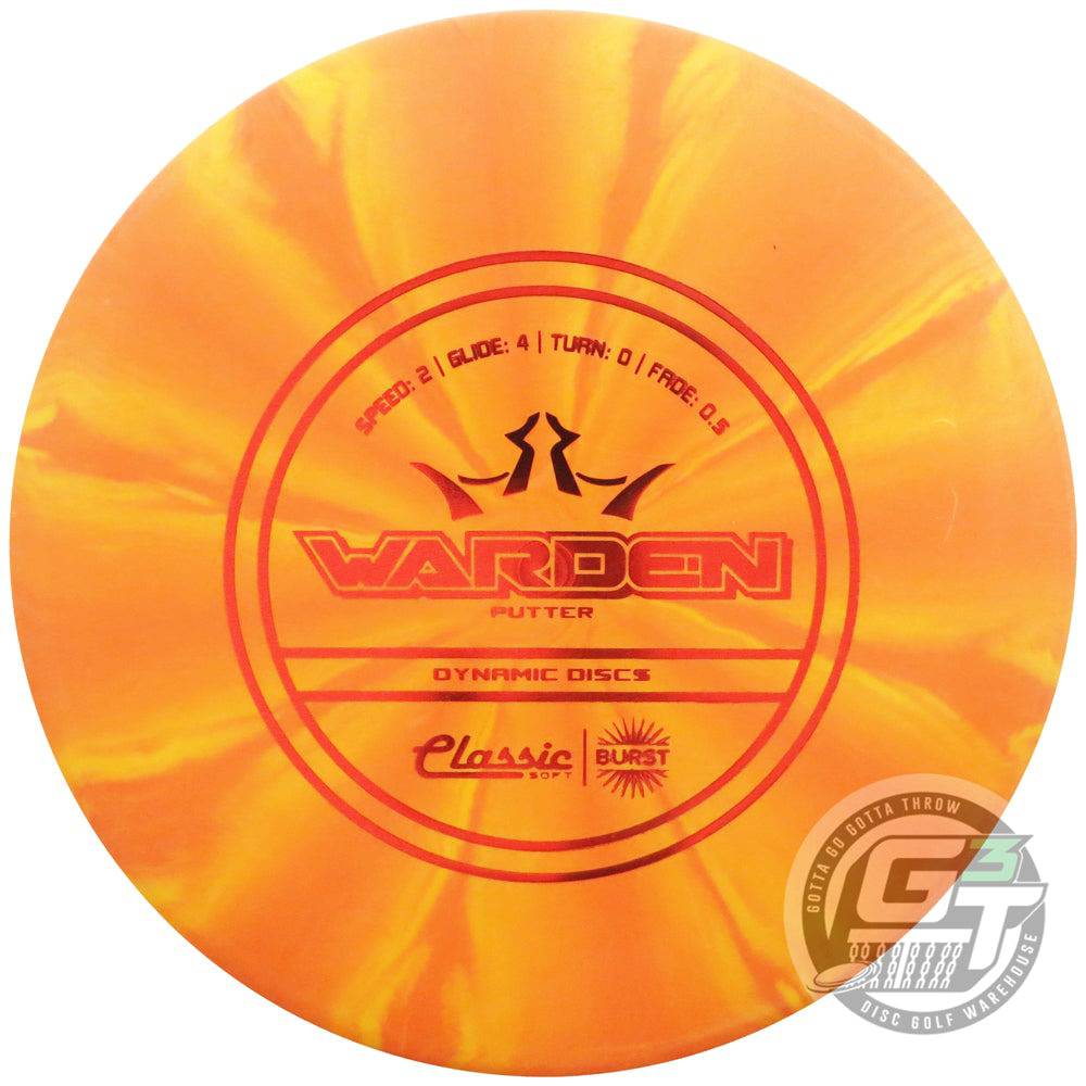 Dynamic Discs Golf Disc Dynamic Discs Classic Soft Burst Warden Putter Golf Disc