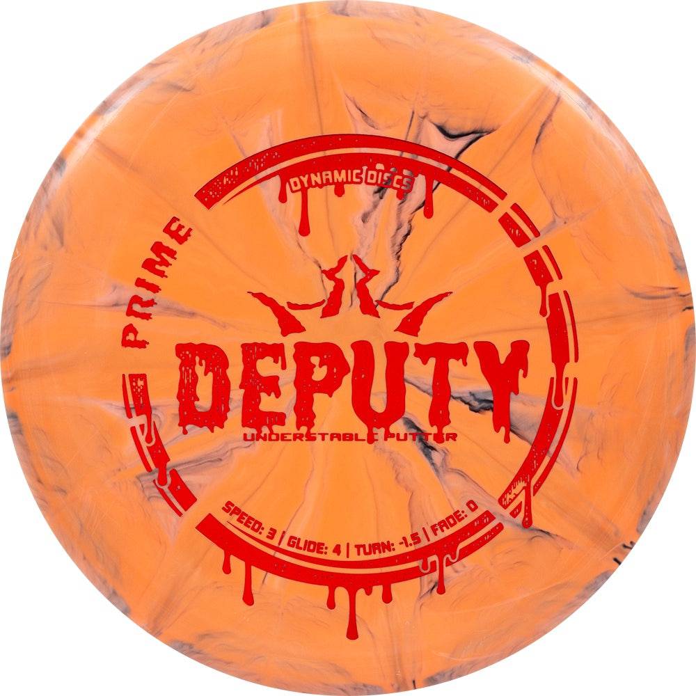 Dynamic Discs Golf Disc Dynamic Discs Limited Edition 2018 Halloween Prime Burst Deputy Putter Golf Disc