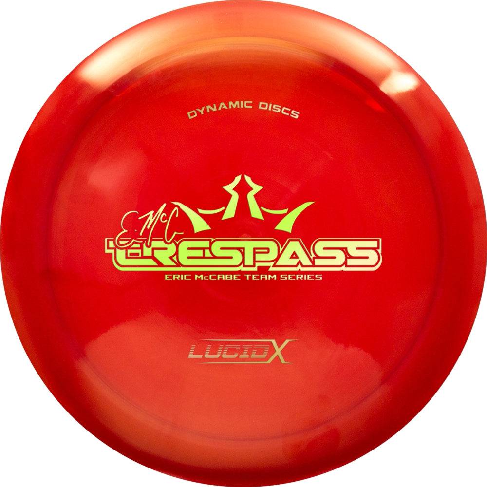 Dynamic Discs Golf Disc Dynamic Discs Limited Edition 2018 Team Series Eric McCabe Lucid-X Trespass Distance Driver Golf Disc