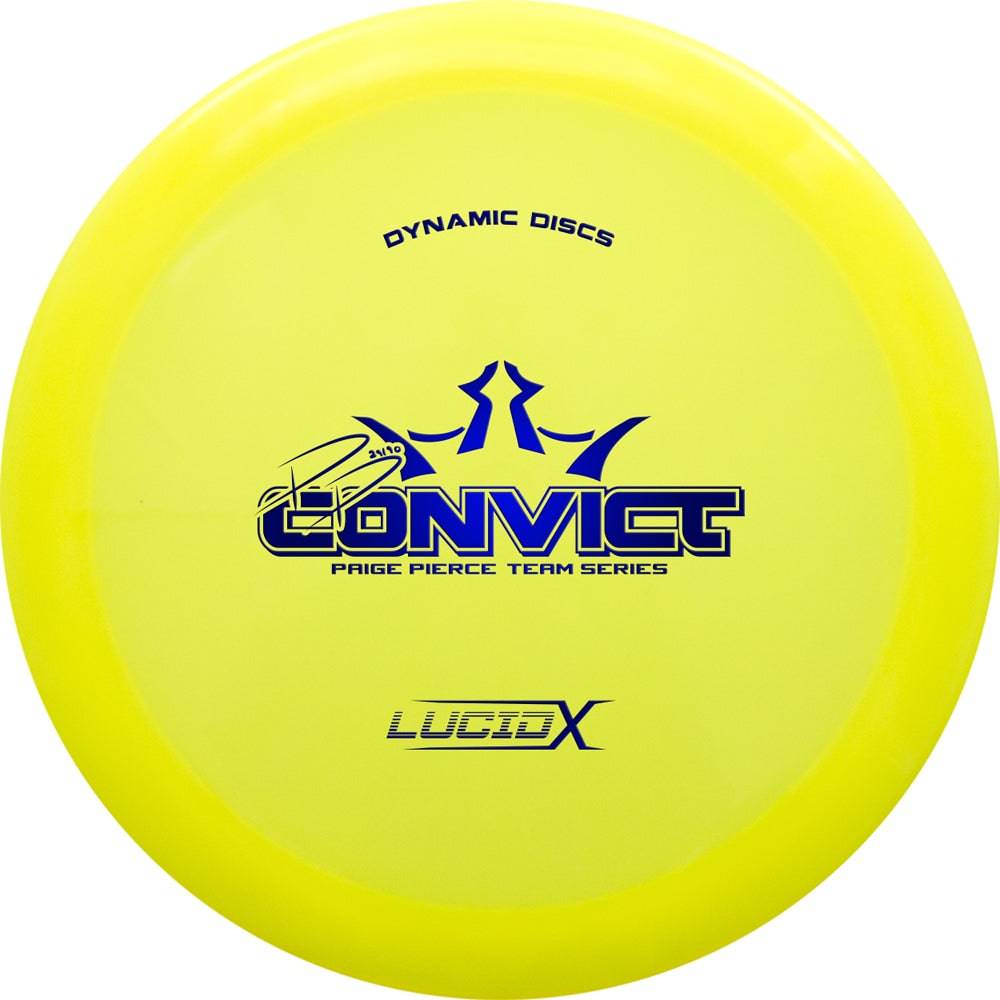 Dynamic Discs Golf Disc Dynamic Discs Limited Edition 2018 Team Series Paige Pierce Lucid-X Convict Fairway Driver Golf Disc