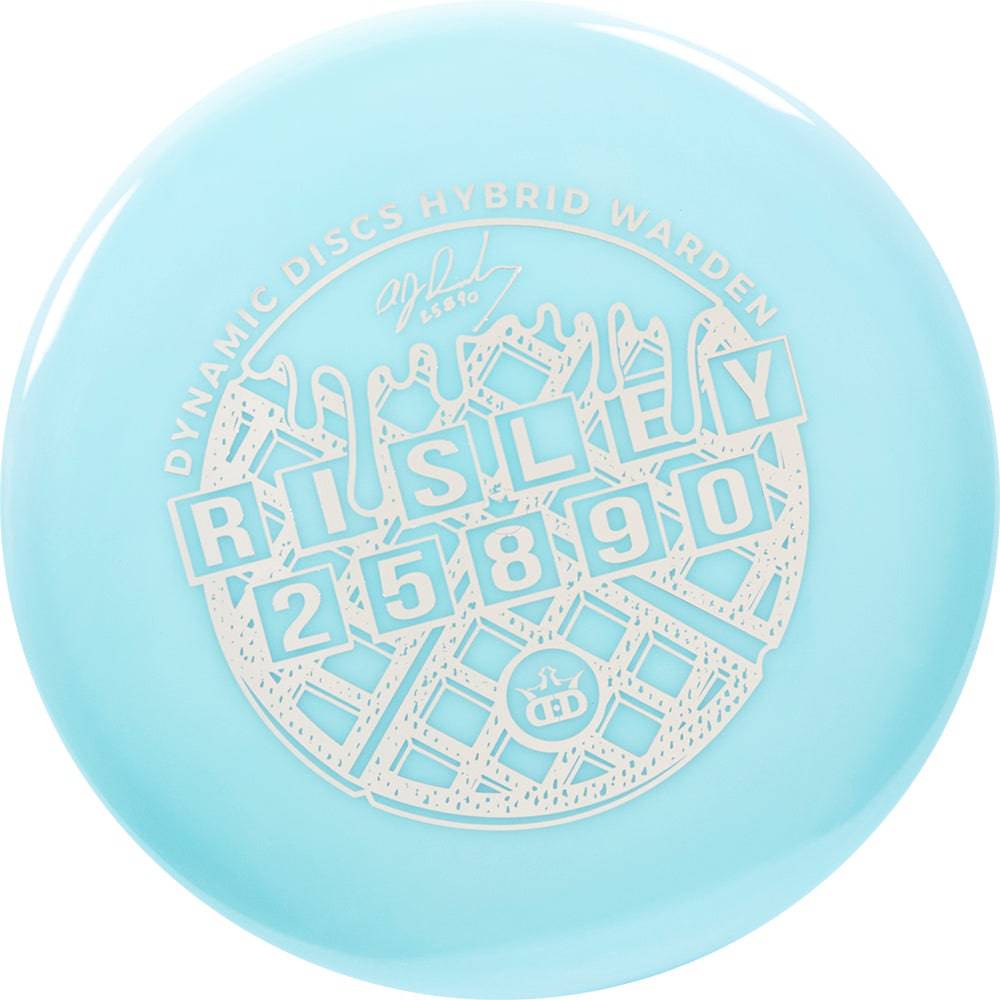 Dynamic Discs Golf Disc Dynamic Discs Limited Edition 2019 Team Series A.J. Risley Hybrid Warden Putter Golf Disc