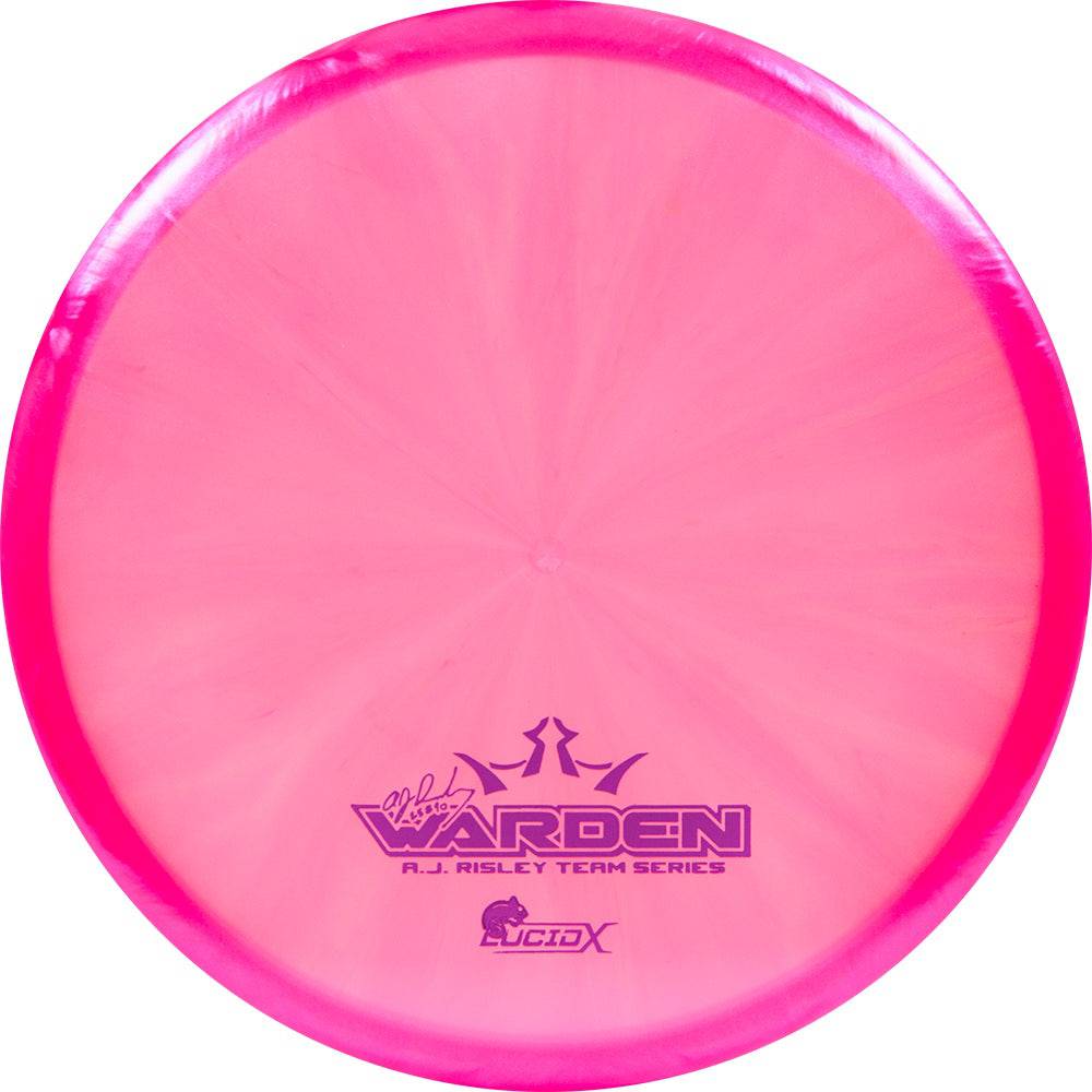 Dynamic Discs Golf Disc Dynamic Discs Limited Edition 2020 Team Series A.J. Risley Chameleon Lucid-X Warden Putter Golf Disc