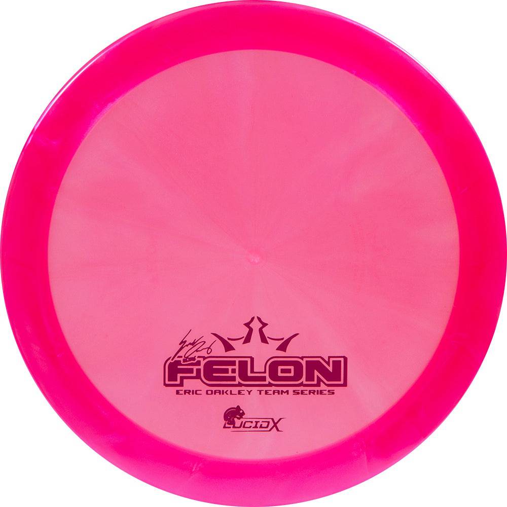 Dynamic Discs Golf Disc Dynamic Discs Limited Edition 2020 Team Series Eric Oakley Chameleon Lucid-X Felon Fairway Driver Golf Disc