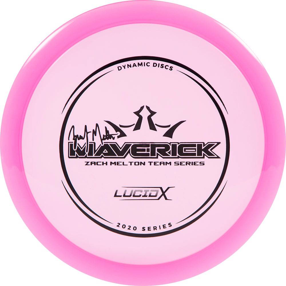Dynamic Discs Golf Disc Dynamic Discs Limited Edition 2020 Team Series Zach Melton Lucid-X Maverick Fairway Driver Golf Disc