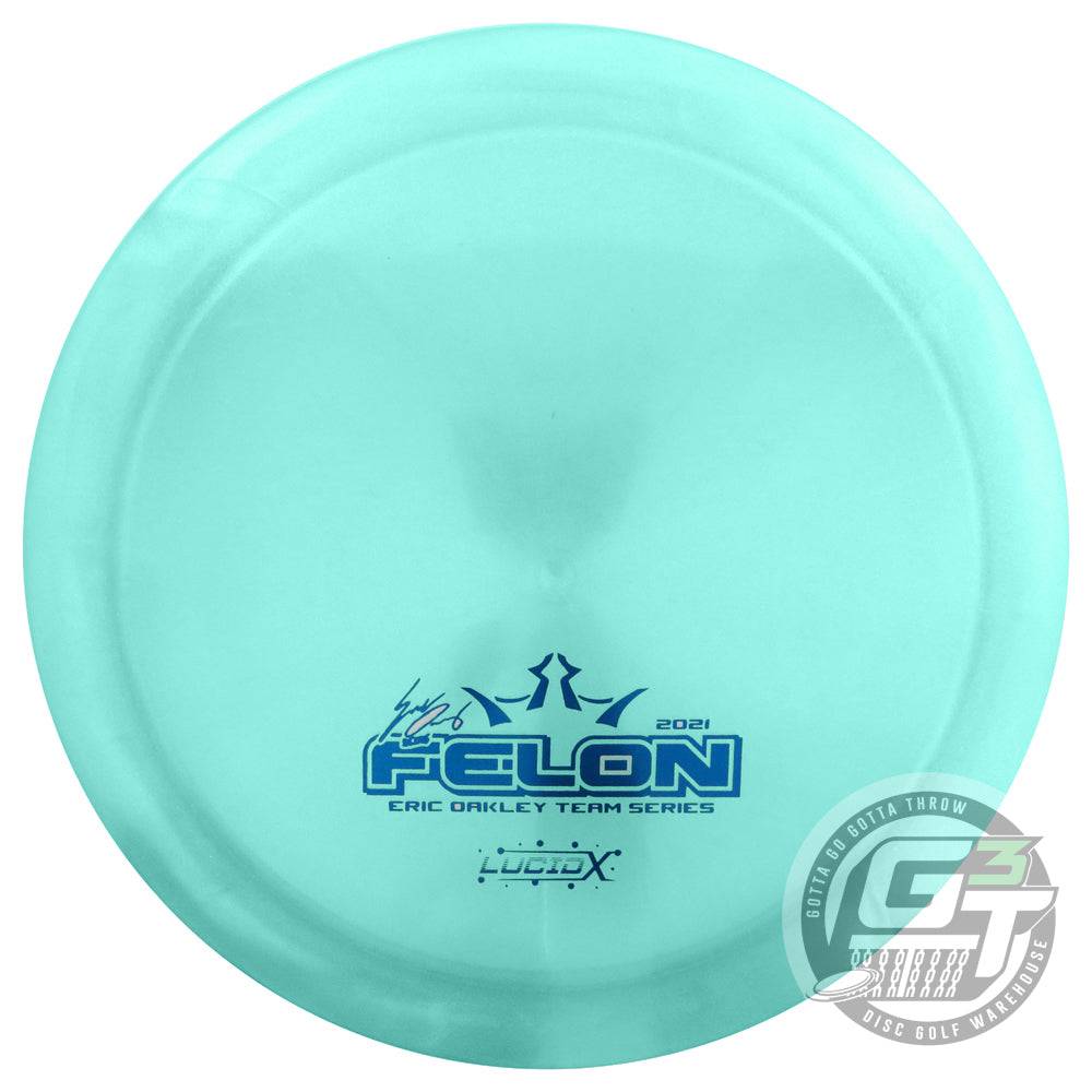 Dynamic Discs Golf Disc Dynamic Discs Limited Edition 2021 Team Series V1 Eric Oakley Glimmer Lucid-X Felon Fairway Driver Golf Disc