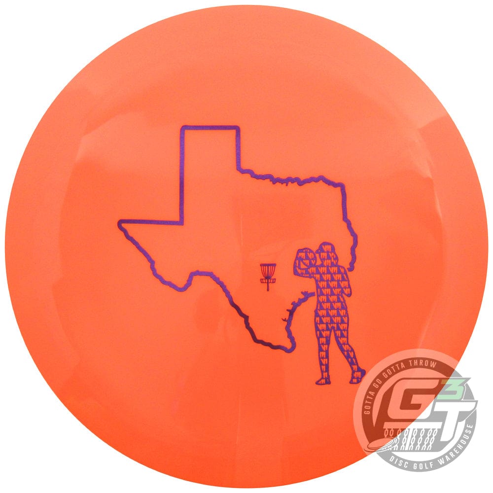 Dynamic Discs Golf Disc Dynamic Discs Limited Edition 2022 Team Series Valerie Mandujano Texas Stamp Fuzion-X Vandal Fairway Driver Golf Disc