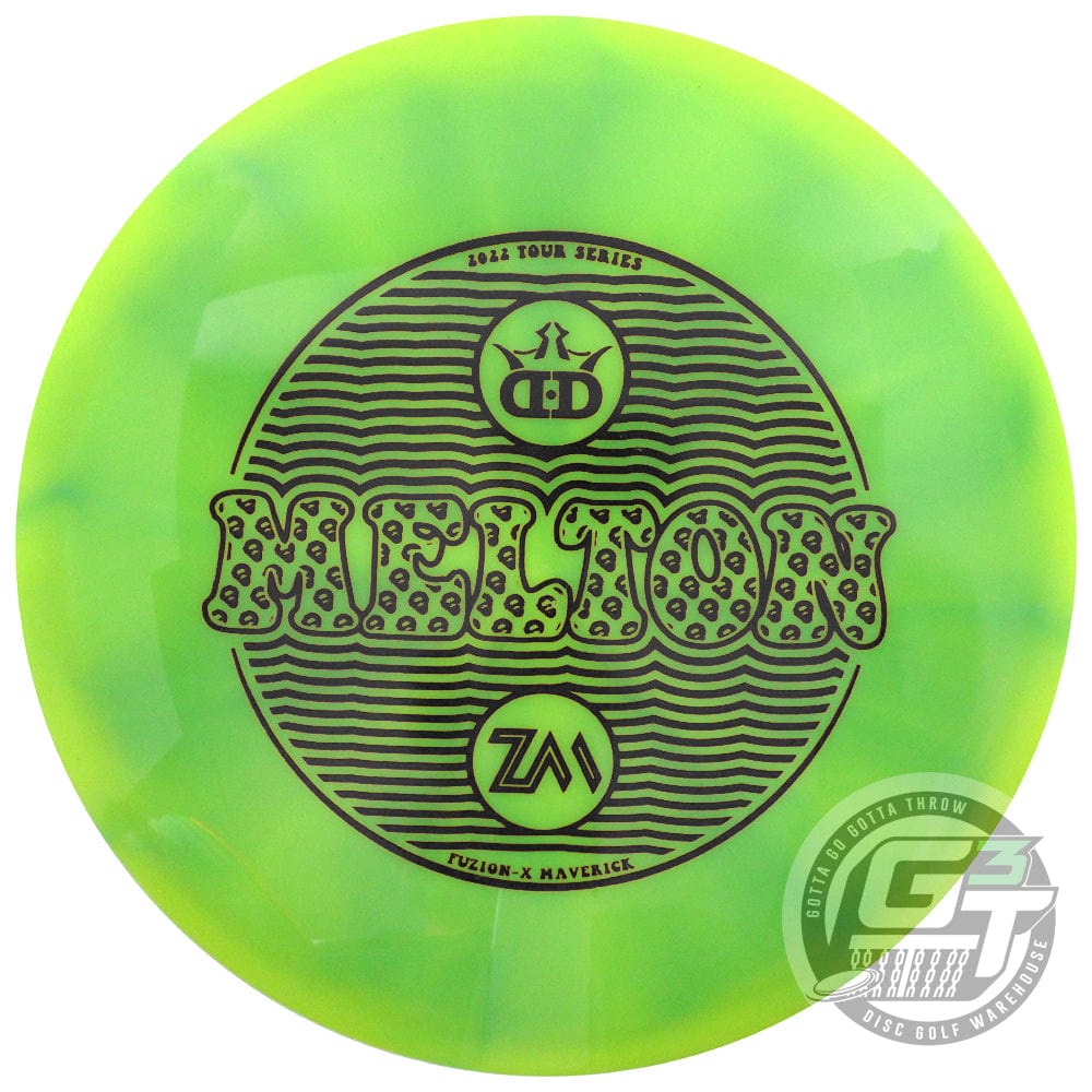 Dynamic Discs Golf Disc Dynamic Discs Limited Edition 2022 Team Series Zach Melton Fuzion-X Burst Maverick Fairway Driver Golf Disc