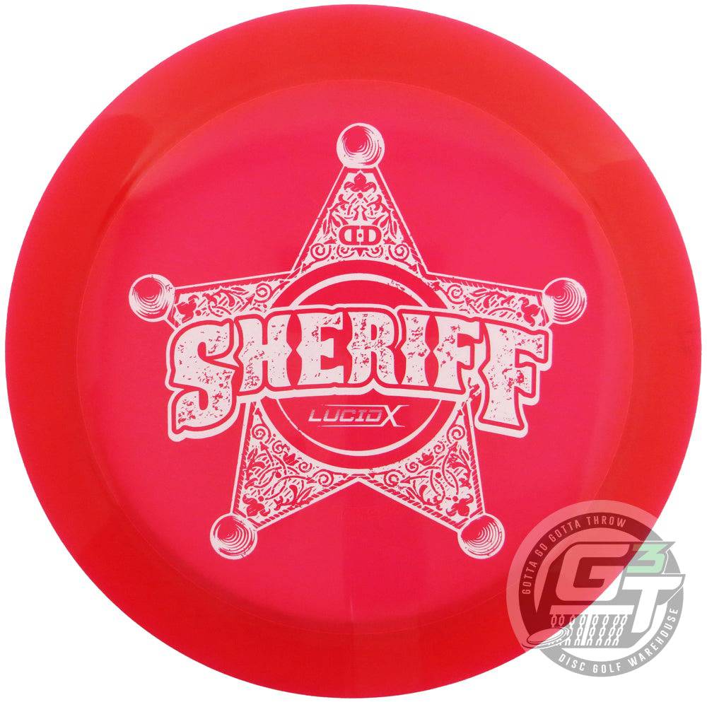 Dynamic Discs Golf Disc Dynamic Discs Limited Edition Badge Stamp Lucid-X Sheriff Distance Driver Golf Disc