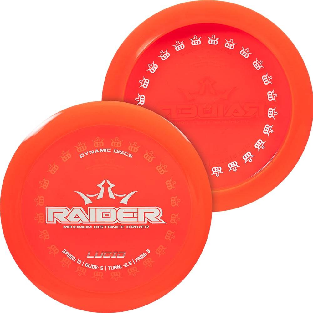 Dynamic Discs Golf Disc Dynamic Discs Limited Edition Ring Stamp Lucid Raider Distance Driver Golf Disc