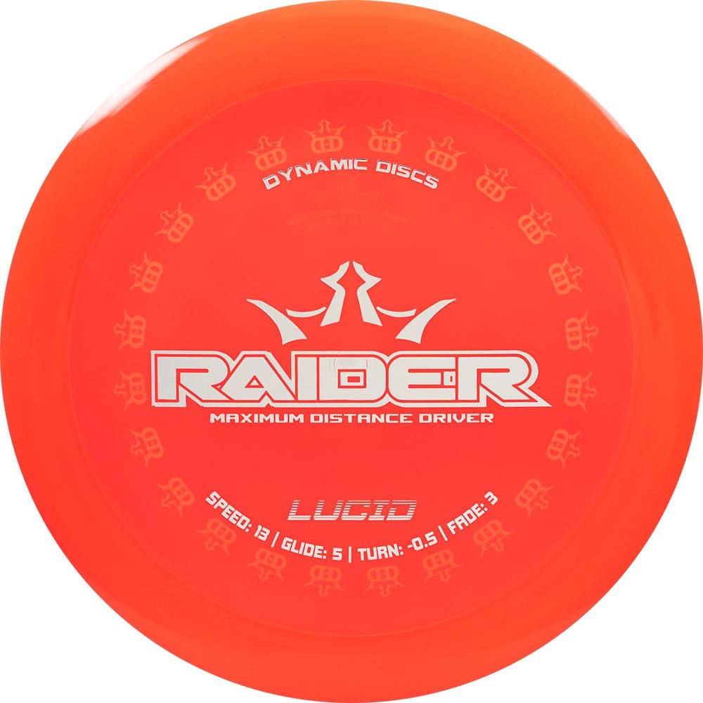 Dynamic Discs Golf Disc Dynamic Discs Limited Edition Ring Stamp Lucid Raider Distance Driver Golf Disc