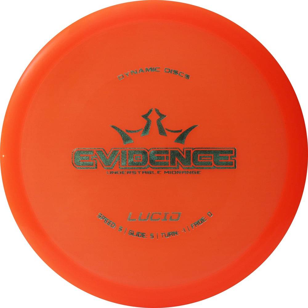 Dynamic Discs Golf Disc Dynamic Discs Lucid Evidence Midrange Golf Disc