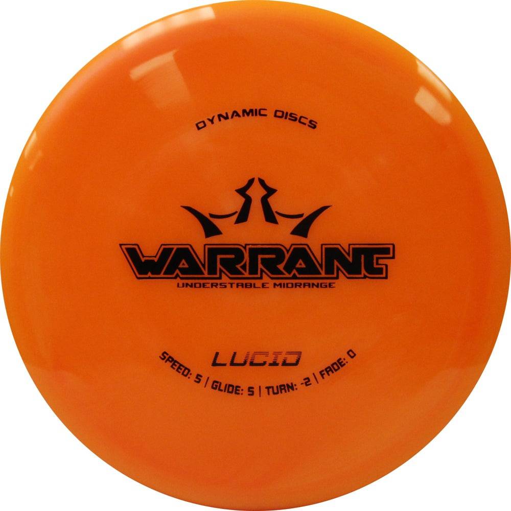 Dynamic Discs Golf Disc Dynamic Discs Lucid Warrant Midrange Golf Disc