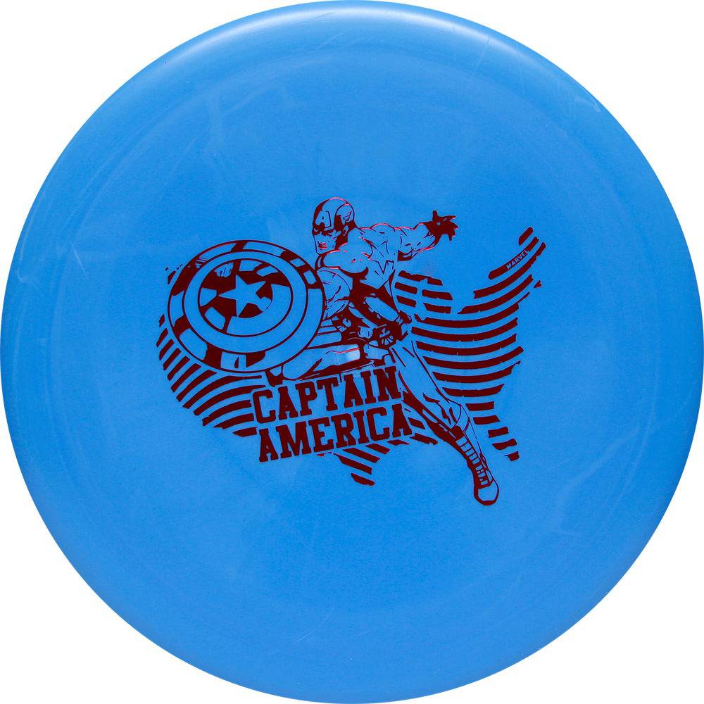 Dynamic Discs Golf Disc Dynamic Discs Marvel Captain America Stroke State Prime Witness Fairway Driver Golf Disc