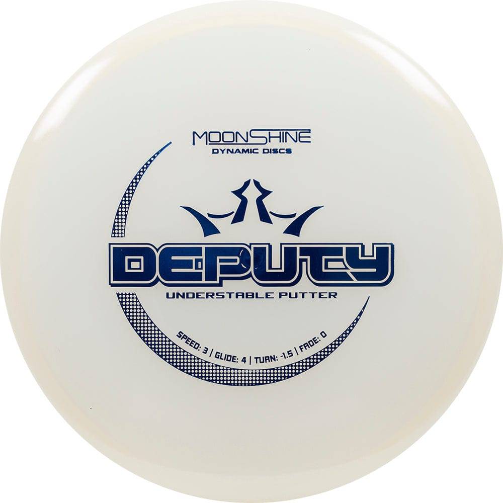 Dynamic Discs Golf Disc Dynamic Discs Moonshine Glow Lucid Deputy Putter Golf Disc