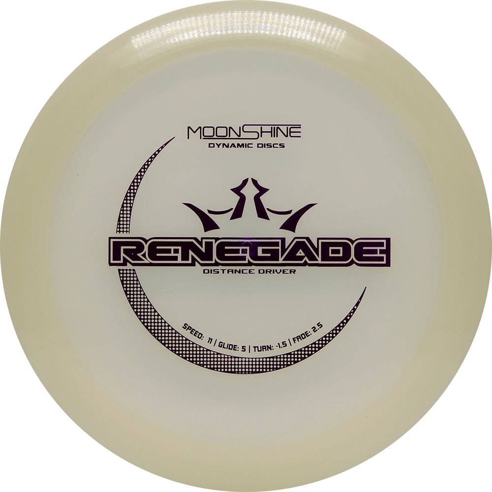 Dynamic Discs Golf Disc Dynamic Discs Moonshine Glow Lucid Renegade Distance Driver Golf Disc