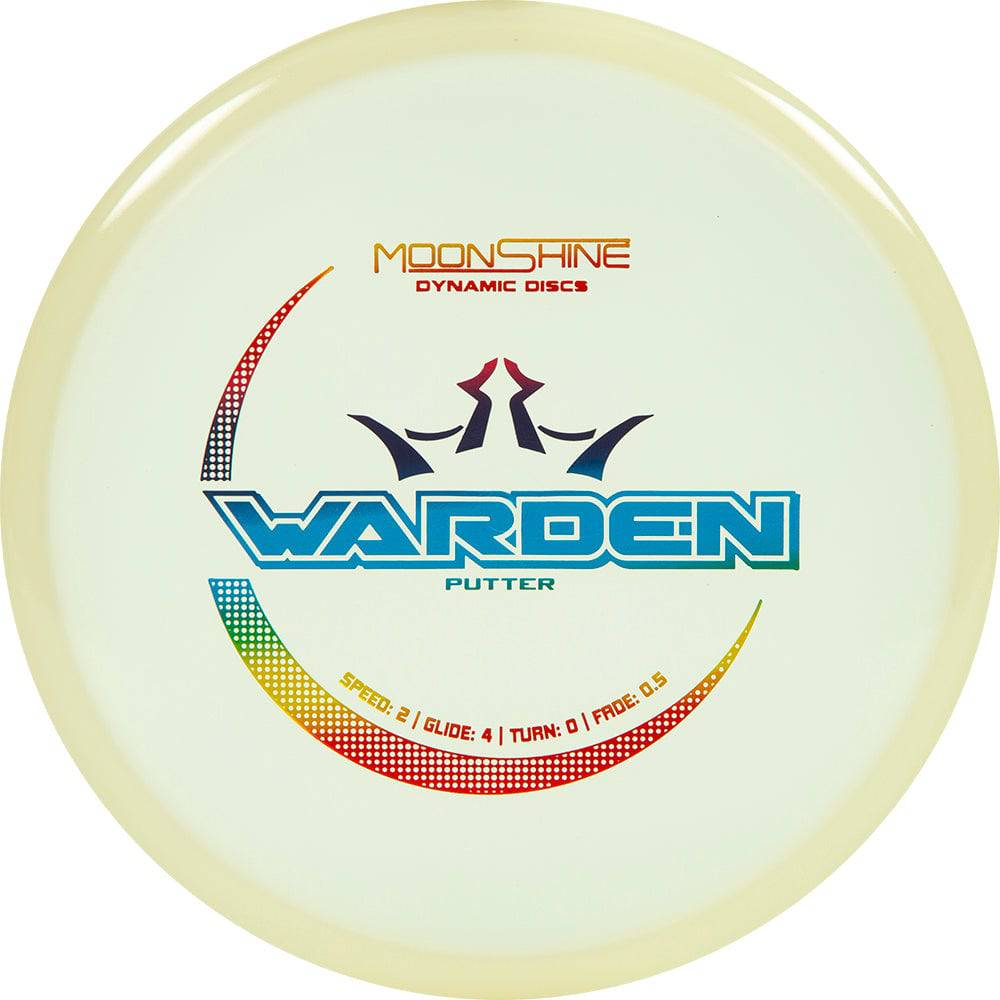 Dynamic Discs Golf Disc Dynamic Discs Moonshine Glow Lucid Warden Putter Golf Disc