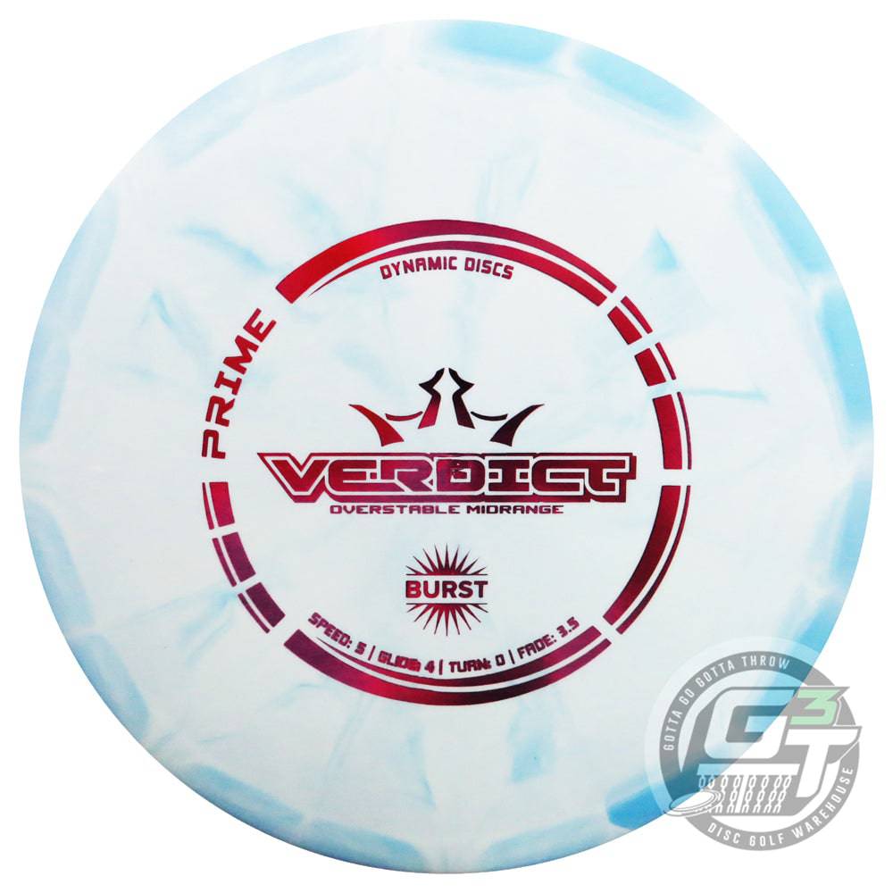 Dynamic Discs Golf Disc Dynamic Discs Prime Burst Verdict Midrange Golf Disc