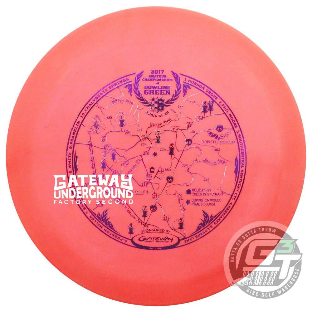 Gateway Disc Sports Golf Disc Gateway Factory Second Evolution Platinum Samurai Distance Driver Golf Disc