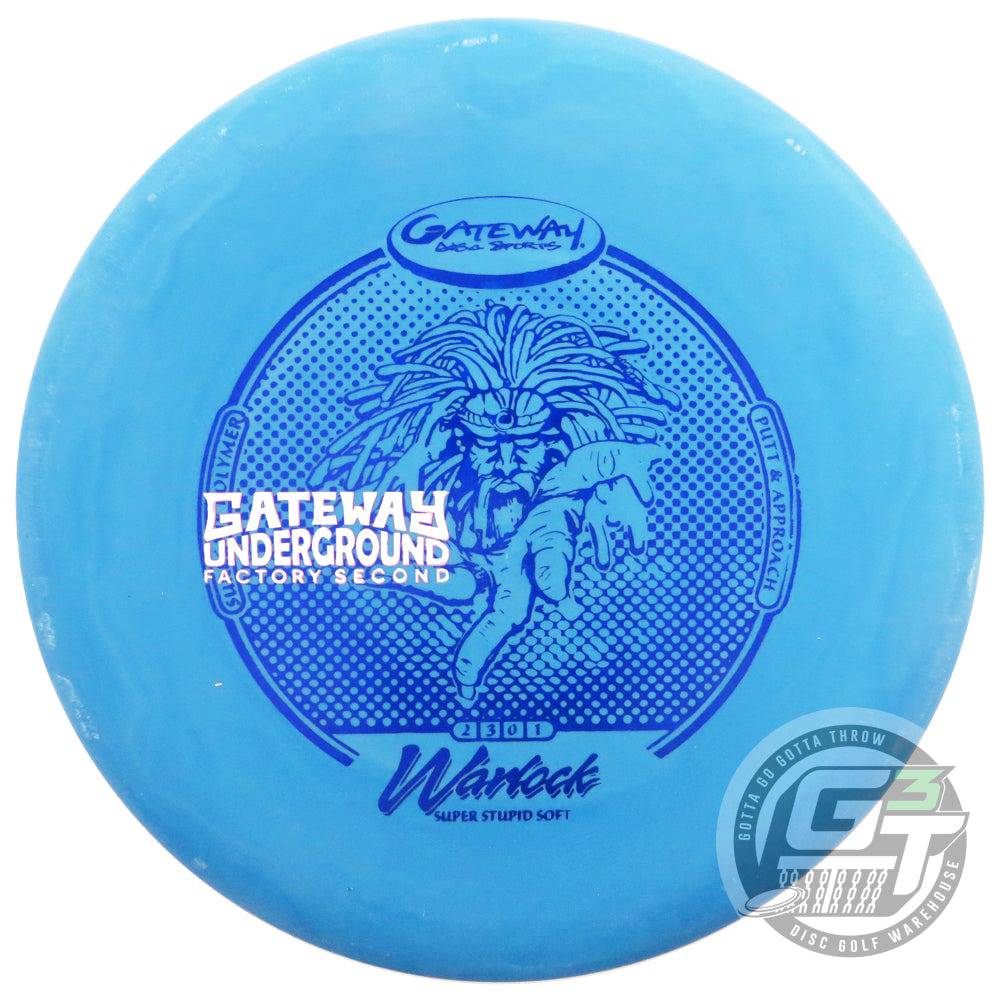 Gateway Disc Sports Golf Disc Gateway Factory Second Sure Grip Super Stupid Soft Warlock Putter Golf Disc