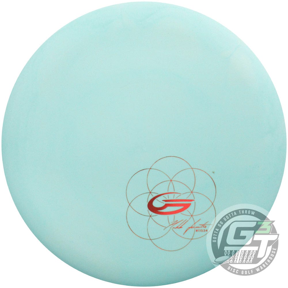 Gateway Disc Sports Golf Disc 173-176g Gateway Limited Edition Nikko Locastro Signature Glow Nylon Blend Wizard Putter Golf Disc