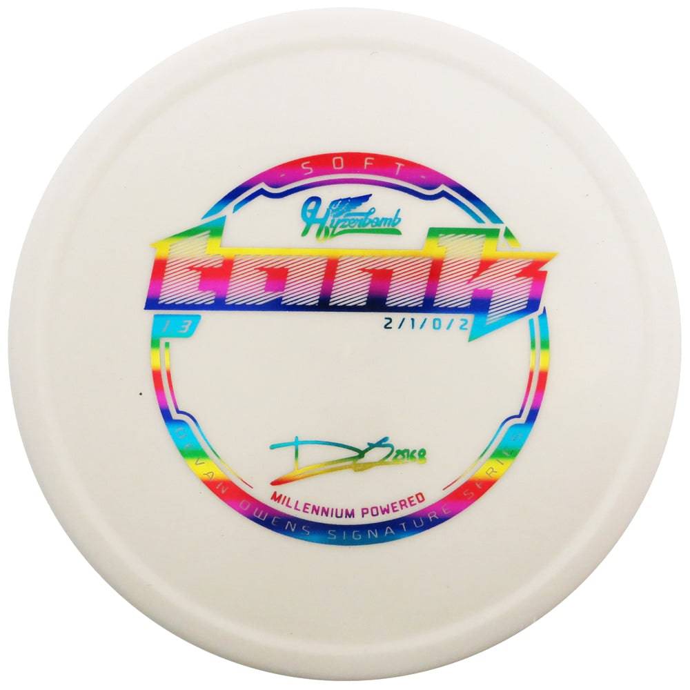 Hyzerbomb Golf Disc Hyzerbomb Limited Edition Signature Devan Owens Base Soft Tank Putter Golf Disc