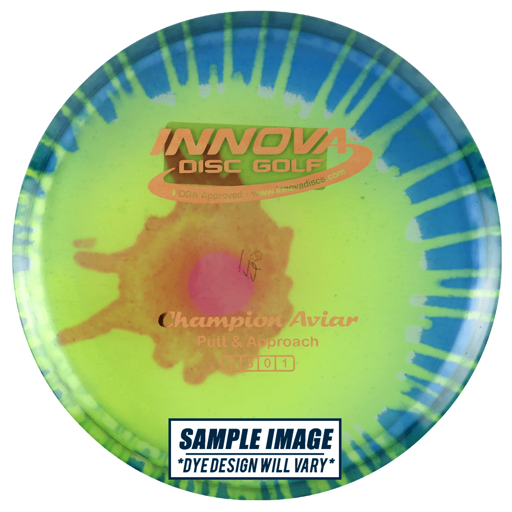 Innova Golf Disc Innova I-Dye Champion Aviar Putter Golf Disc