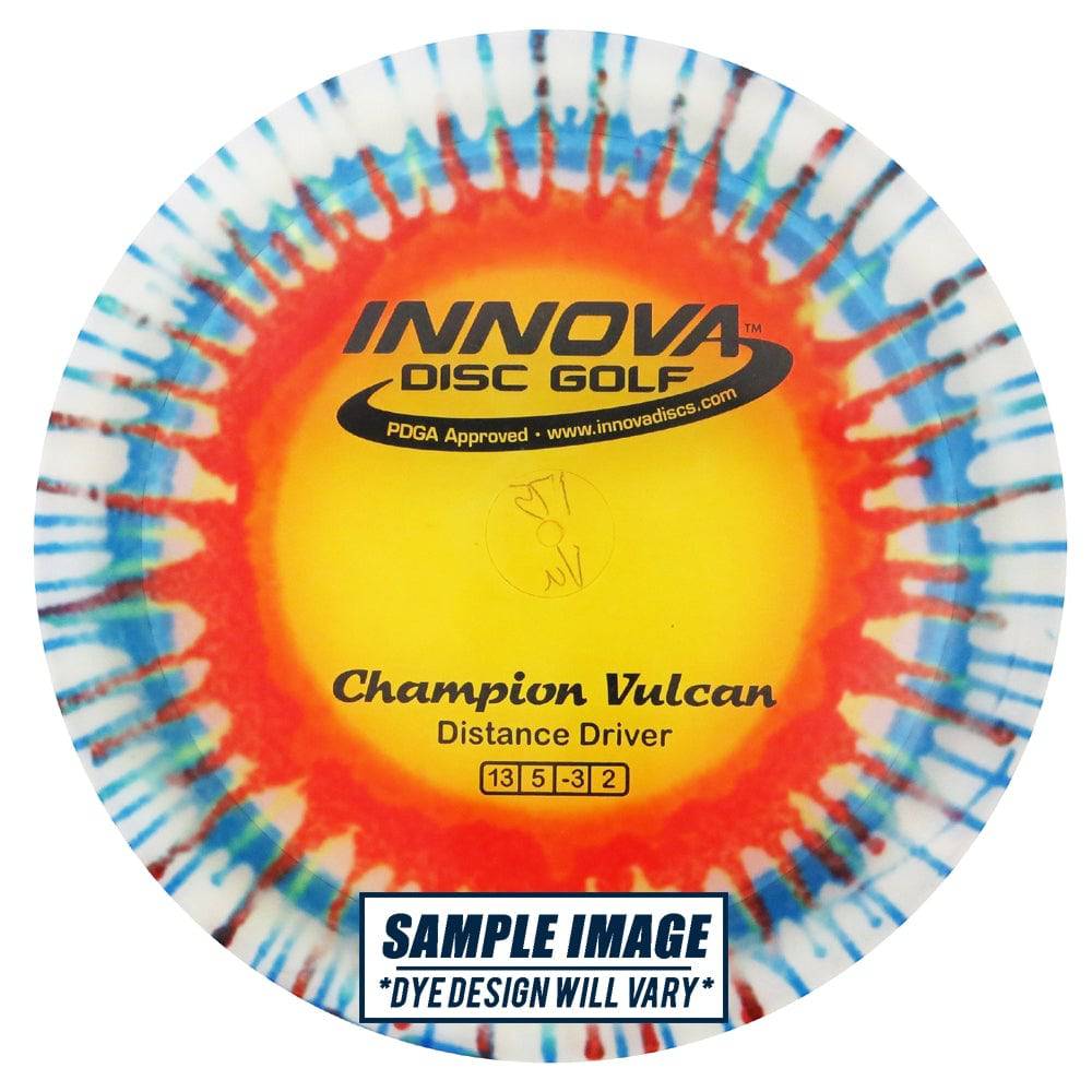 Innova Golf Disc Innova I-Dye Champion Vulcan Distance Driver Golf Disc