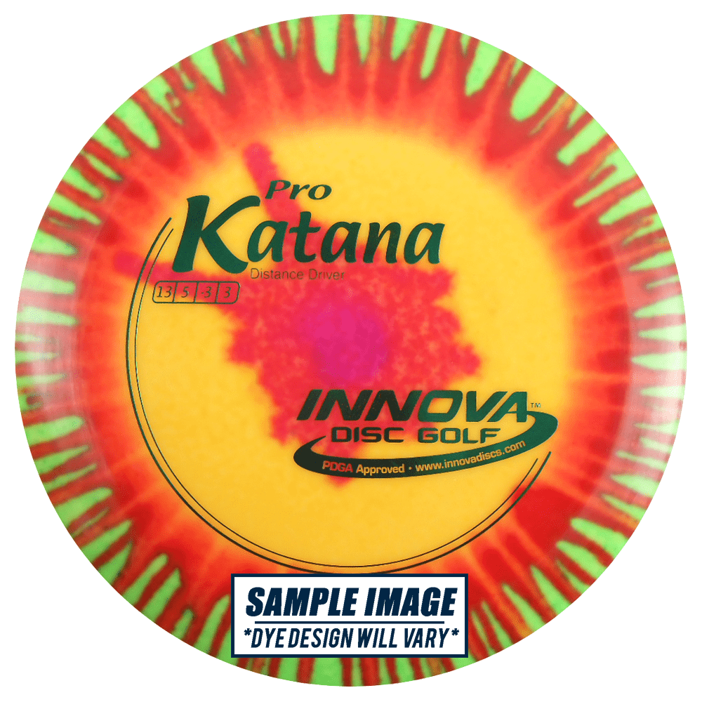 Innova Golf Disc Innova I-Dye Pro Katana Distance Driver Golf Disc