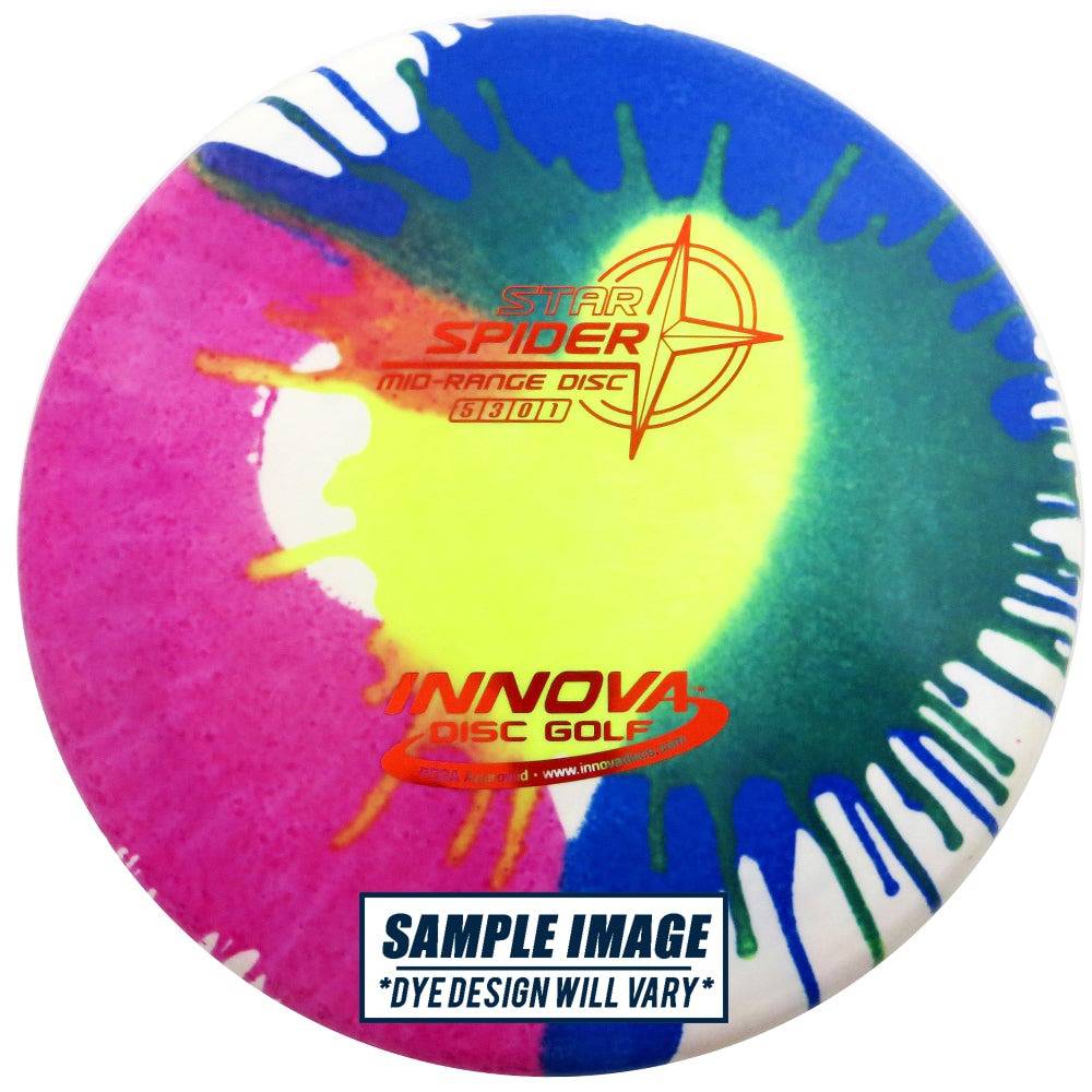 Innova Golf Disc Innova I-Dye Star Spider Midrange Golf Disc