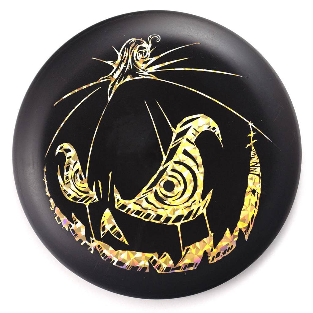 Innova Golf Disc Black / 173-175g Innova Limited Edition 2018 Halloween Pumpkin Stamp DX Aviar Putter Golf Disc