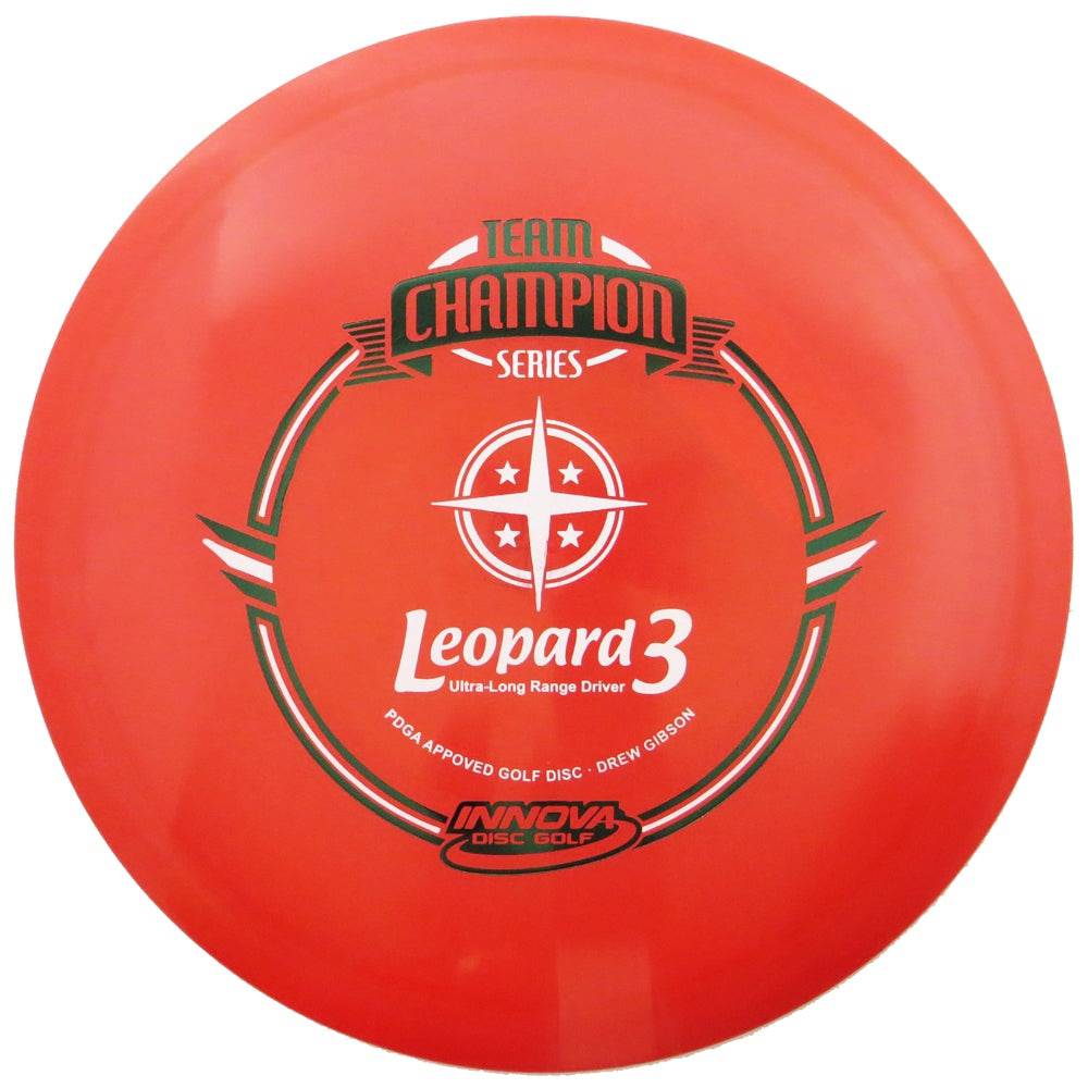 Innova Golf Disc 173-175g Innova Limited Edition 2018 Tour Series Drew Gibson Luster Champion Leopard3 Fairway Driver Golf Disc