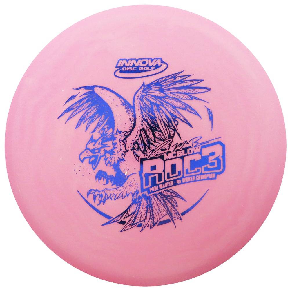 Innova Golf Disc 178-180g Innova Limited Edition 2018 Tour Series Paul McBeth Color Glow McPro Roc3 Midrange Golf Disc