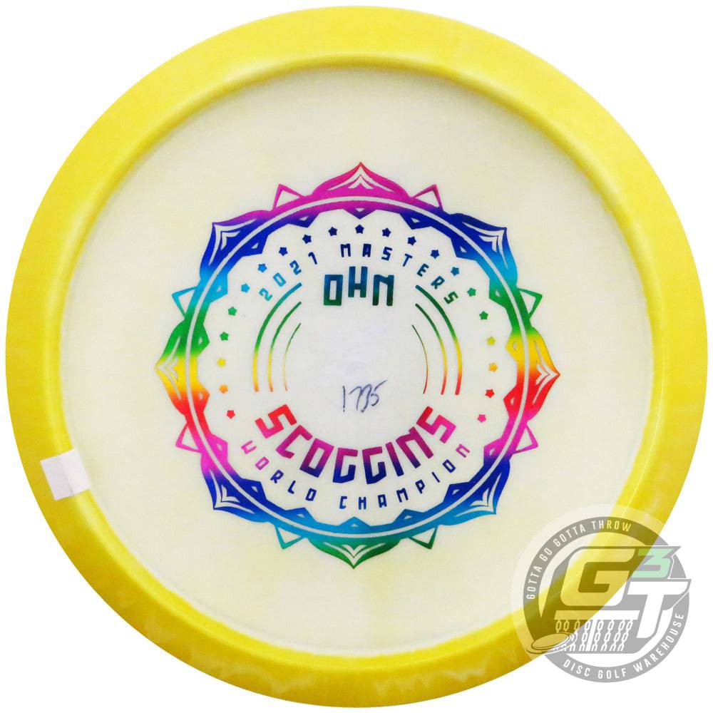 Innova Golf Disc 173-175g Innova Limited Edition 2021 Tour Series Ohn Scoggins PDGA Masters World Champion Commemorative Bottom Stamp Halo Star Leopard3 Fairway Driver Golf Disc