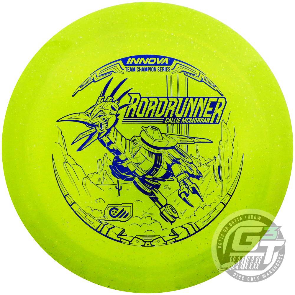 Innova Golf Disc 173-175g Innova Limited Edition 2022 Tour Series Callie McMorran Metal Flake Champion Roadrunner Distance Driver Golf Disc