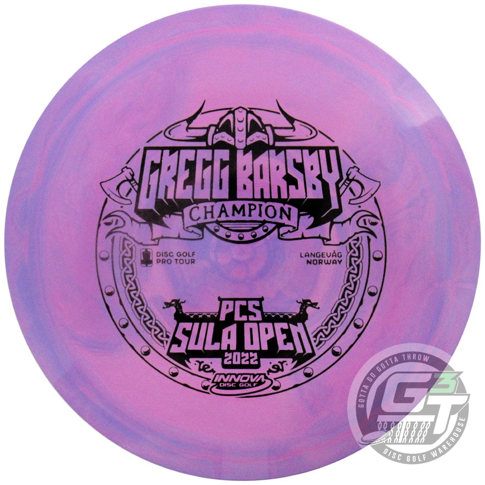 Innova Golf Disc 173-175g Innova Limited Edition 2022 Tour Series Gregg Barsby Sula Open Commemorative Star Eagle Fairway Driver Golf Disc