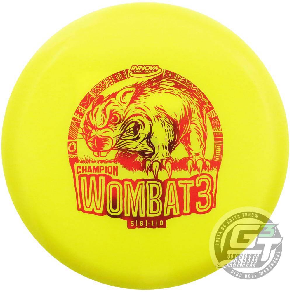 Innova Golf Disc Innova Limited Edition Special Release Champion Wombat3 Midrange Golf Disc