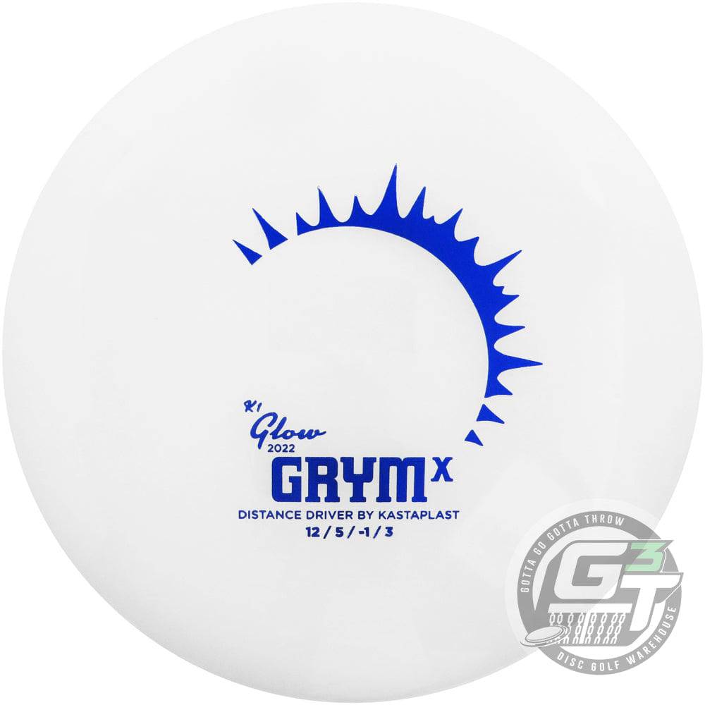 Kastaplast Golf Disc Kastaplast Glow K1 Grym X Distance Driver Golf Disc (Limit 2 Per Customer)