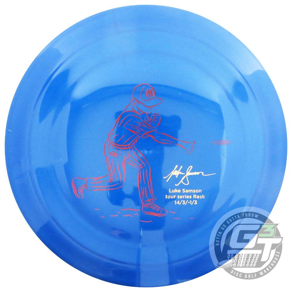 Kastaplast Golf Disc Kastaplast Limited Edition 2021 Team Series Luke Samson K1 Rask Distance Driver Golf Disc