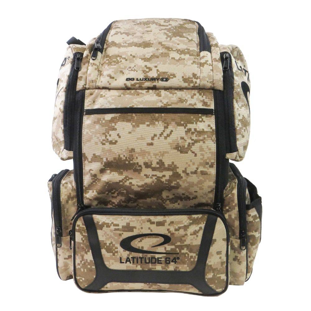 Latitude 64 Golf Discs Bag Digital Camo Latitude 64 DG Luxury E3 Backpack Disc Golf Bag