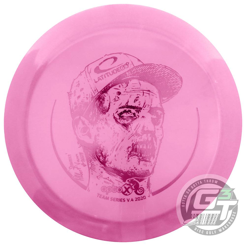 Latitude 64 Golf Discs Golf Disc Latitude 64 Limited Edition 2020 Team Series Albert Tamm Moonshine Glow Chameleon Opto-X Recoil Distance Driver Golf Disc