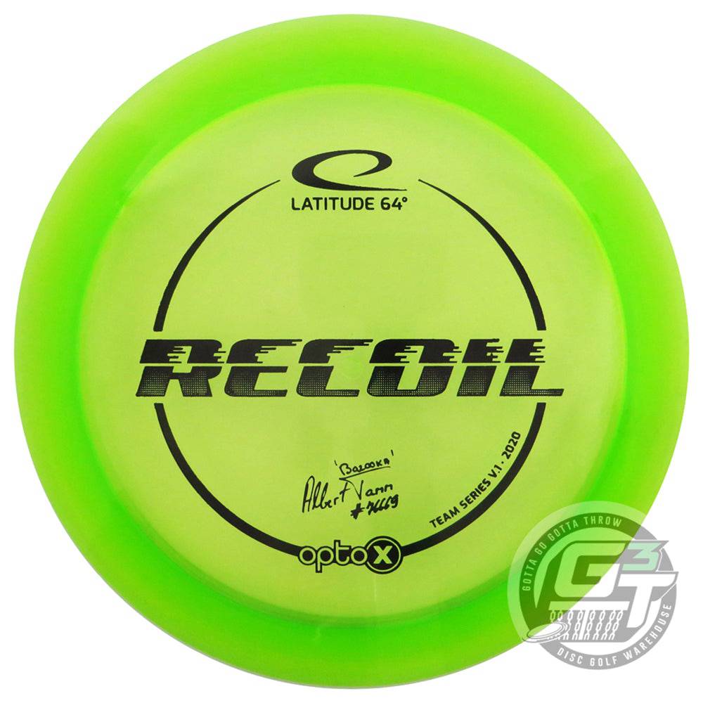 Latitude 64 Golf Discs Golf Disc Latitude 64 Limited Edition 2020 Team Series Albert Tamm Opto-X Recoil Distance Driver Golf Disc