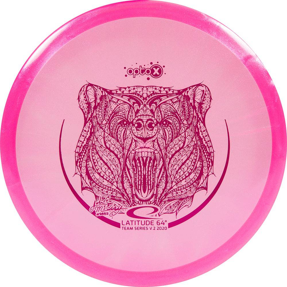 Latitude 64 Golf Discs Golf Disc Latitude 64 Limited Edition 2020 Team Series JohnE McCray Glimmer Opto-X Fuse Midrange Golf Disc