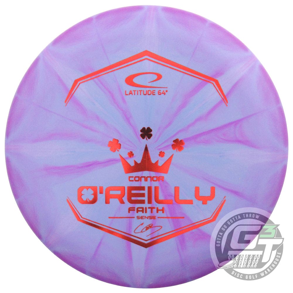 Latitude 64 Golf Discs Golf Disc Latitude 64 Limited Edition 2022 Team Series Connor O'Reilly Royal Sense Burst Faith Putter Golf Disc