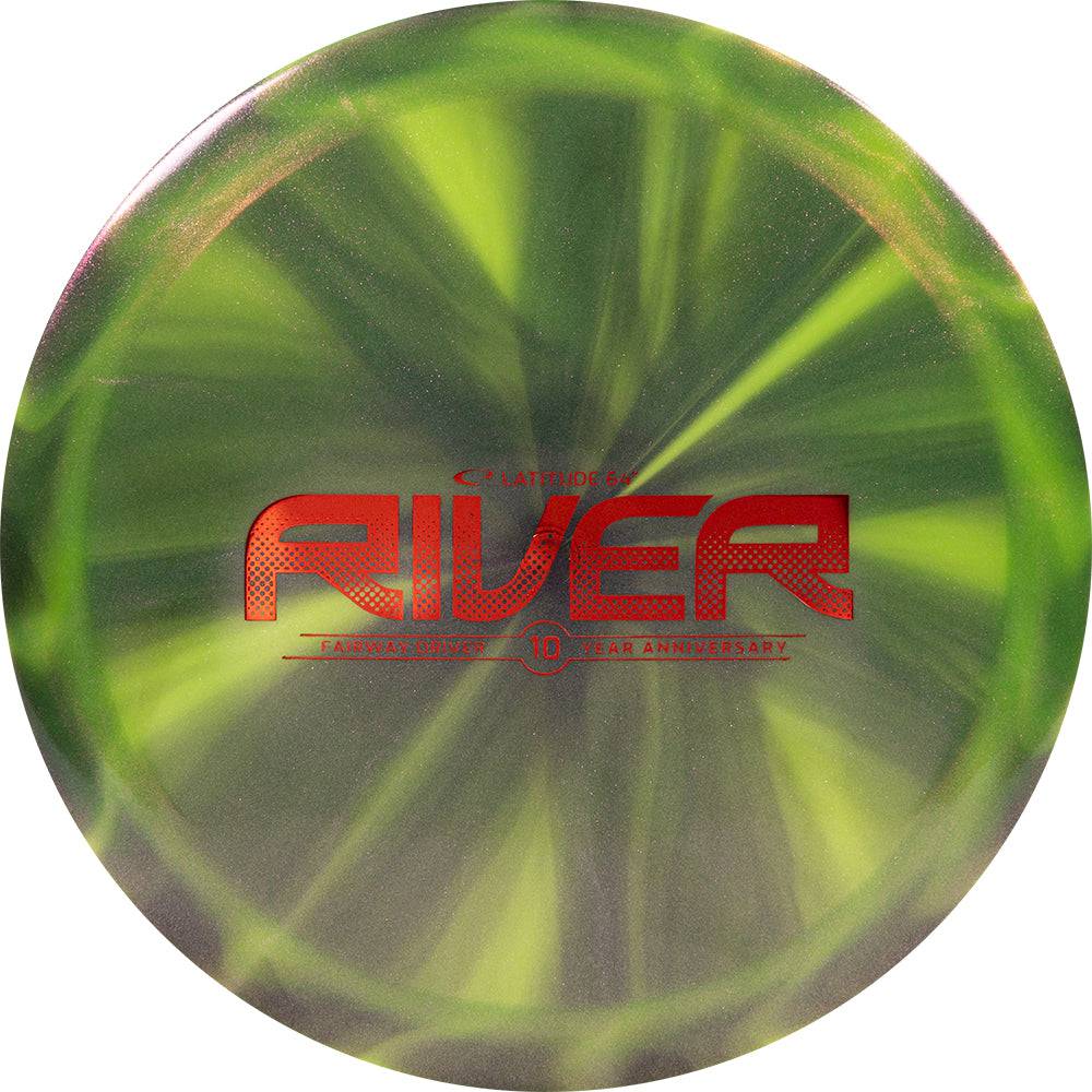 Latitude 64 Golf Discs Golf Disc Latitude 64 Limited Edition Glimmer Opto-X River Fairway Driver Golf Disc