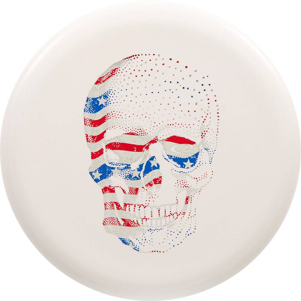 Latitude 64 Golf Discs Golf Disc Latitude 64 Limited Edition Happy Skull Zero Line Medium Pure Putter Golf Disc