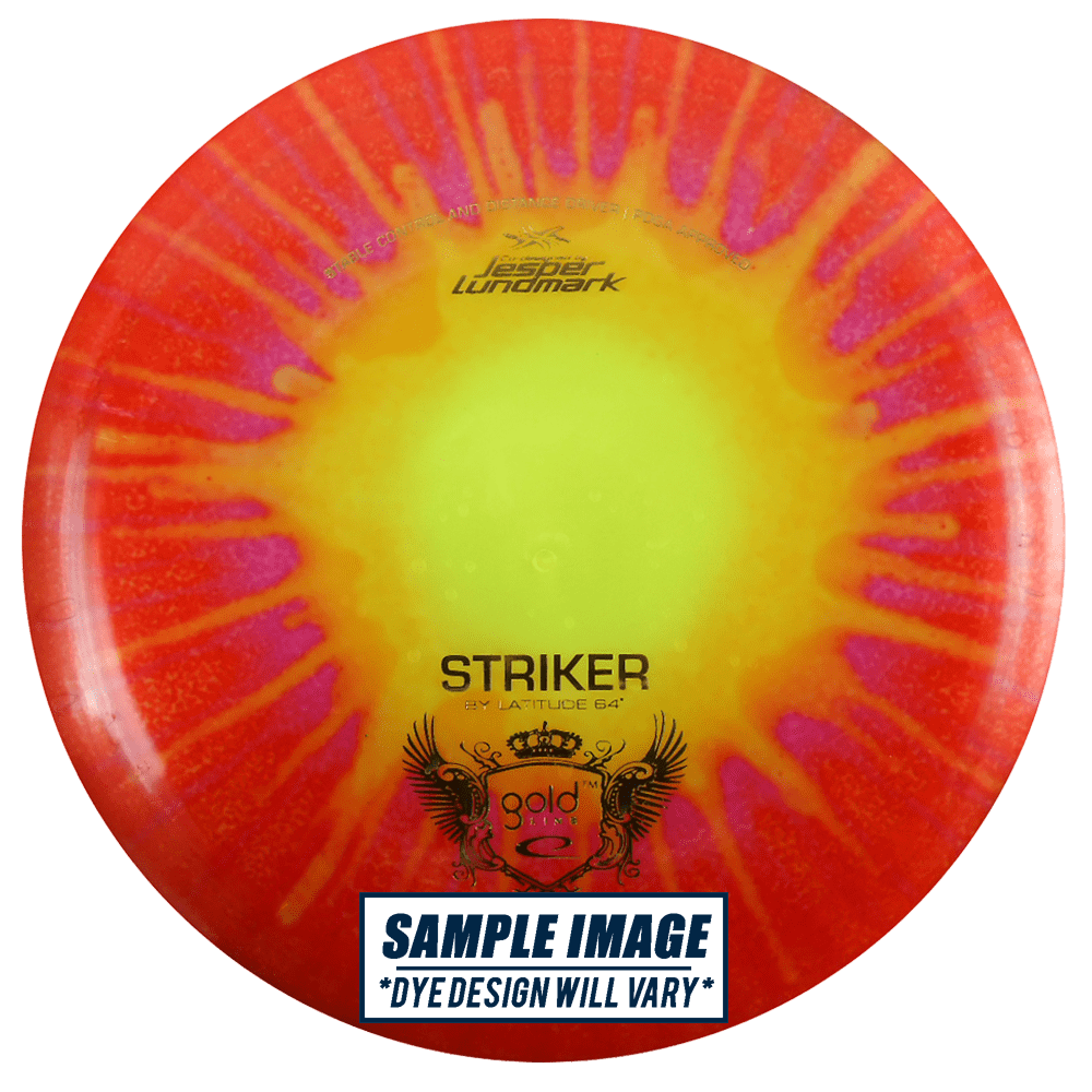 Latitude 64 Golf Discs Golf Disc Latitude 64 MyDye Gold Line Striker Fairway Driver Golf Disc