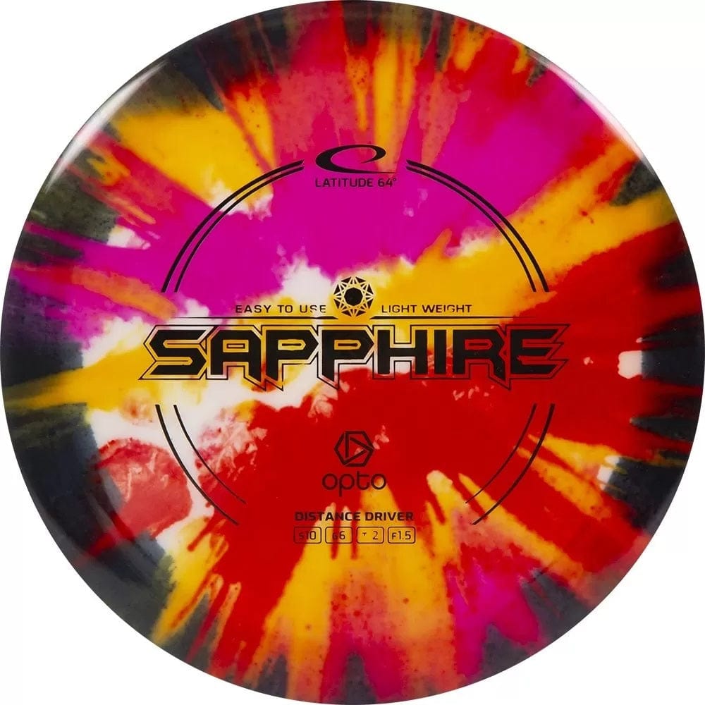 Latitude 64 Golf Discs Golf Disc Latitude 64 MyDye Opto Line Sapphire Distance Driver Golf Disc